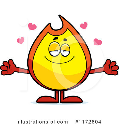 Royalty-Free (RF) Fire Clipart Illustration by Cory Thoman - Stock Sample #1172804