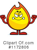 Fire Clipart #1172806 by Cory Thoman