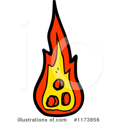 Royalty-Free (RF) Fire Clipart Illustration by lineartestpilot - Stock Sample #1173856
