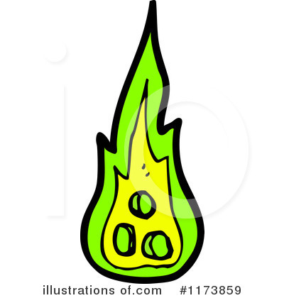 Royalty-Free (RF) Fire Clipart Illustration by lineartestpilot - Stock Sample #1173859