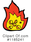 Fire Clipart #1185241 by lineartestpilot