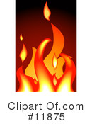 Fire Clipart #11875 by AtStockIllustration