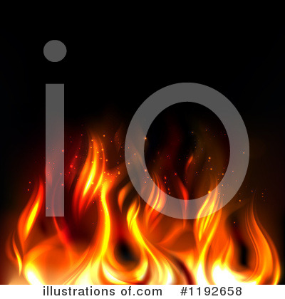 Flames Clipart #1192658 by TA Images