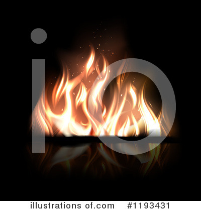 Fire Clipart #1193431 by TA Images
