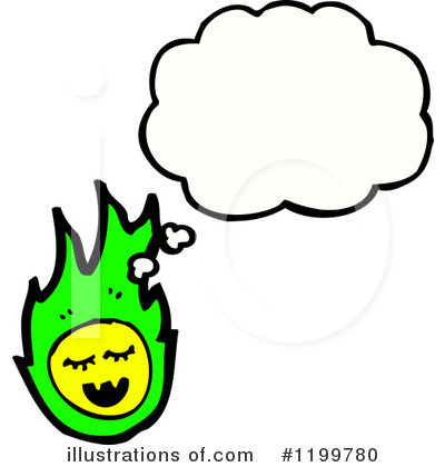 Royalty-Free (RF) Fire Clipart Illustration by lineartestpilot - Stock Sample #1199780