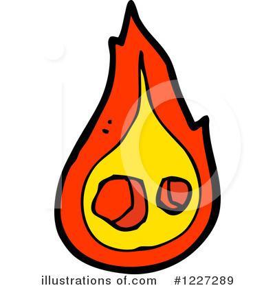Royalty-Free (RF) Fire Clipart Illustration by lineartestpilot - Stock Sample #1227289