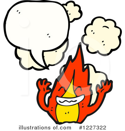Royalty-Free (RF) Fire Clipart Illustration by lineartestpilot - Stock Sample #1227322