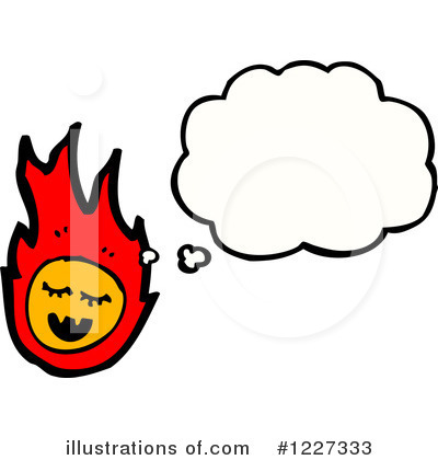Royalty-Free (RF) Fire Clipart Illustration by lineartestpilot - Stock Sample #1227333