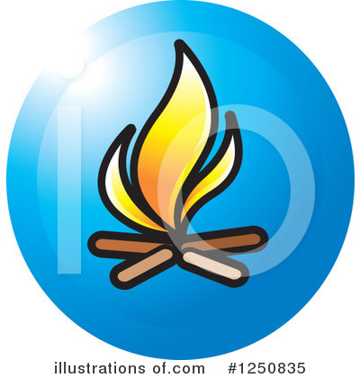 Royalty-Free (RF) Fire Clipart Illustration by Lal Perera - Stock Sample #1250835