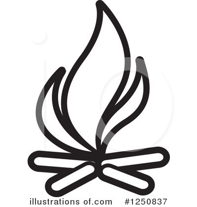 Royalty-Free (RF) Fire Clipart Illustration by Lal Perera - Stock Sample #1250837