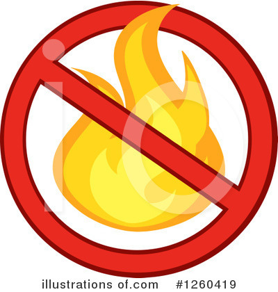 Flame Clipart #1260419 by Hit Toon