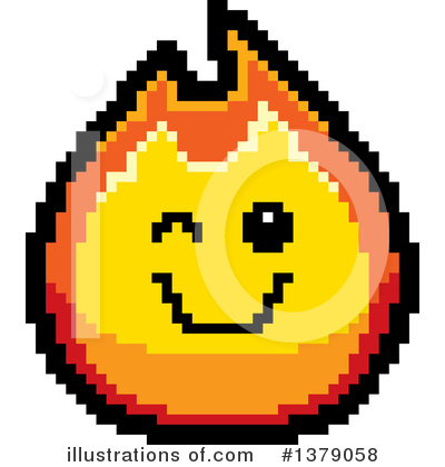 Flame Clipart #1379058 by Cory Thoman