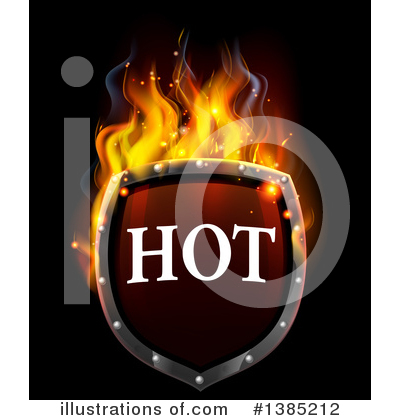 Royalty-Free (RF) Fire Clipart Illustration by AtStockIllustration - Stock Sample #1385212
