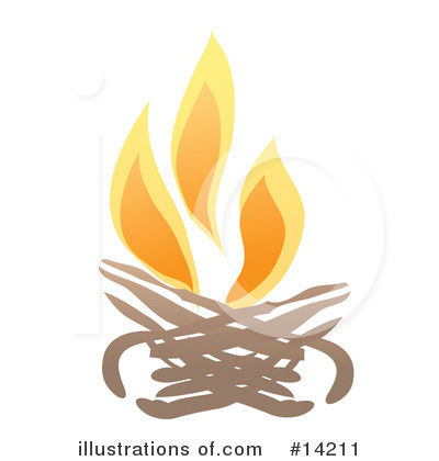 Royalty-Free (RF) Fire Clipart Illustration by Rasmussen Images - Stock Sample #14211