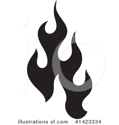 Flames Clipart #1423334 by Any Vector