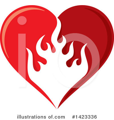 Heart Clipart #1423336 by Any Vector