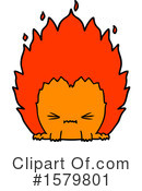 Fire Clipart #1579801 by lineartestpilot