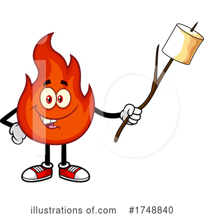 Fire Clipart #1748840 by Hit Toon
