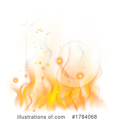 Flames Clipart #1784068 by AtStockIllustration