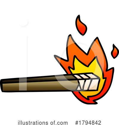 Flames Clipart #1794842 by lineartestpilot