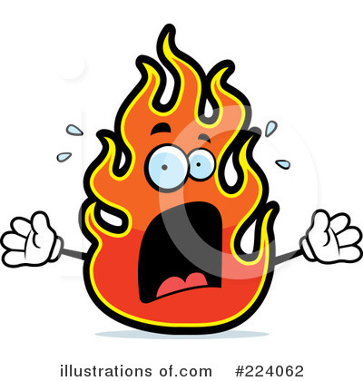 Royalty-Free (RF) Fire Clipart Illustration by Cory Thoman - Stock Sample #224062