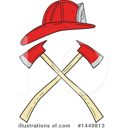 Fire Department Clipart #1449813 by patrimonio
