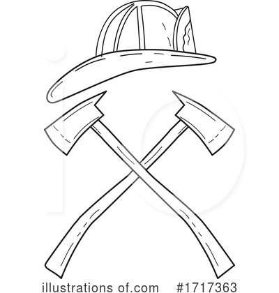 Royalty-Free (RF) Fire Department Clipart Illustration by patrimonio - Stock Sample #1717363