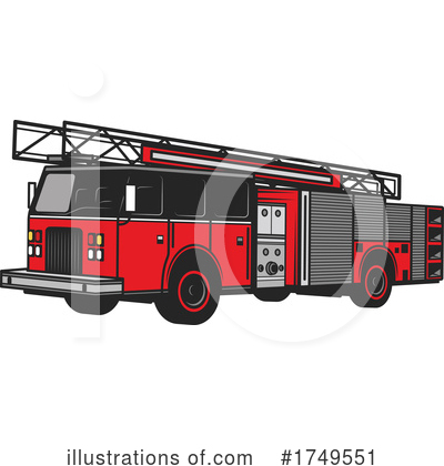 Royalty-Free (RF) Fire Department Clipart Illustration by Vector Tradition SM - Stock Sample #1749551