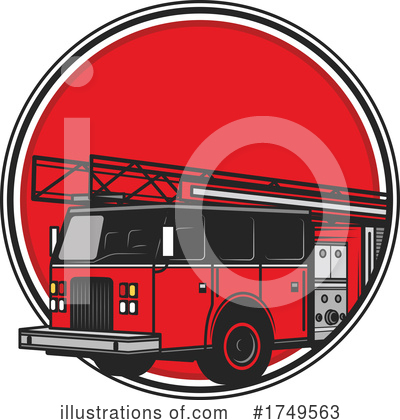 Firefighter Clipart #1749563 by Vector Tradition SM