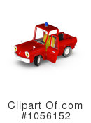 Fire Engine Clipart #1056152 by Michael Schmeling
