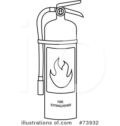 Fire Extinguisher Clipart #73932 by Pams Clipart