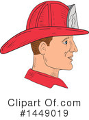 Fire Fighter Clipart #1449019 by patrimonio
