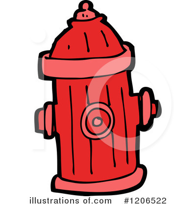 Royalty-Free (RF) Fire Hydrant Clipart Illustration by lineartestpilot - Stock Sample #1206522