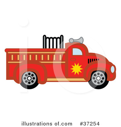 Fire Engine Clipart #37254 by Andy Nortnik