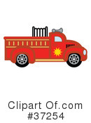 Fire Truck Clipart #37254 by Andy Nortnik