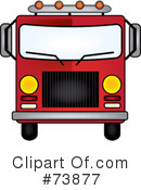 Fire Truck Clipart #73877 by Pams Clipart