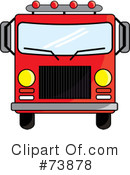 Fire Truck Clipart #73878 by Pams Clipart
