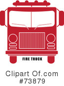 Fire Truck Clipart #73879 by Pams Clipart