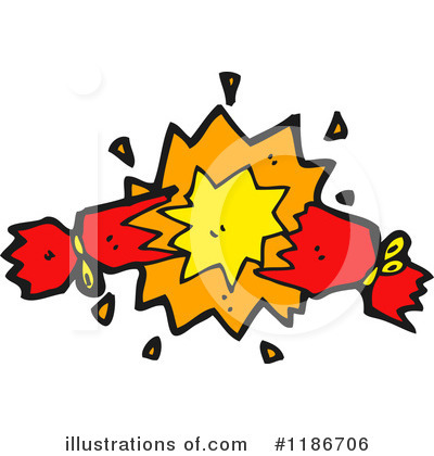 Royalty-Free (RF) Firecracker Clipart Illustration by lineartestpilot - Stock Sample #1186706