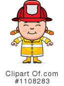 Firefighter Clipart #1108283 by Cory Thoman