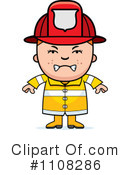 Firefighter Clipart #1108286 by Cory Thoman