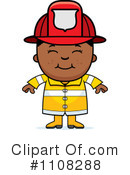 Firefighter Clipart #1108288 by Cory Thoman