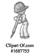 Firefighter Clipart #1687755 by Leo Blanchette