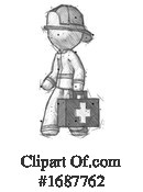 Firefighter Clipart #1687762 by Leo Blanchette