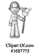 Firefighter Clipart #1687775 by Leo Blanchette