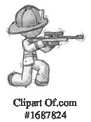 Firefighter Clipart #1687824 by Leo Blanchette