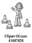 Firefighter Clipart #1687828 by Leo Blanchette
