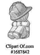 Firefighter Clipart #1687842 by Leo Blanchette