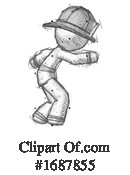 Firefighter Clipart #1687855 by Leo Blanchette