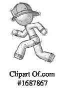 Firefighter Clipart #1687867 by Leo Blanchette